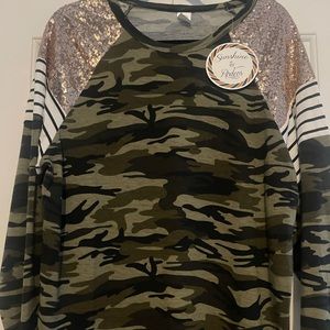 Sunshine And Rodeo Camo Longsleeve